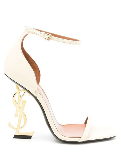 white ysl heels|ysl heels cost.